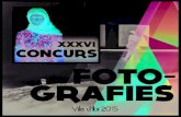 Catálogo XXXVI Concurso Fotográfico Villa de IBI 2015