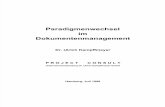 [DE] Paradigmenwechsel im Dokumentenmanagement | Dr. Ulrich Kampffmeyer | Hamburg, Juli 1999