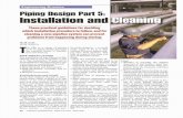 Article 5 Piping Design Part 5 Installation and Cleaning