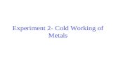 Lab - Cold Working of Metals
