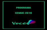 Programa Voces CEMUC 2016