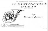 Roger Jones - 21 Duets for tuba