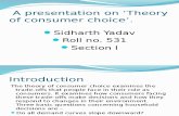 Theory of Consumer Choice