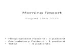 Morning Report 6th August2015