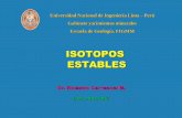 Isotopos Estables