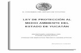 Ley de Proteccion Al Medio Ambiente Del Estado de Yucatan