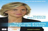 Plan d'action de Valerie Pecresse pour l'Ile-de-France