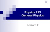 Physics 213 General Physics Lecture 2 0. 2 Last Meeting: Electric Charge, Conductors/Insulators Today: Static Charges, Conductors, Coulomb’s Law, Electric.