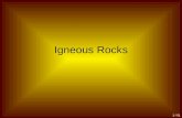 Igneous Rocks 1 / 51. What are Igneous Rocks? from the Latin word for “fire” - ignis Thus, rocks that are “fire-formed” Molten rock (magma) cools to form.