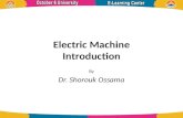 Electric Machine Introduction By Dr. Shorouk Ossama.