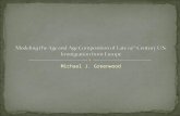 Michael J. Greenwood. Many, many papers and books have dealt with historical U.S. immigration from Europe. These contributions have made solid contributions.