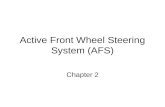 Active Front Wheel Steering System (AFS) Chapter 2.