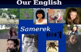 Our English group Samerek. And our hobbies!!! Ania Sadowska Her hobbies: Riding on the horses. Gymnastics.