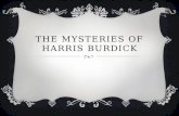 THE MYSTERIES OF HARRIS BURDICK.  Written by Chris Van Allsburg  What else did he write??