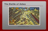 1 The Battle of Adwa Painting of Battle of Adwa. 2 The Scramble for Africa Adwa.
