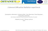 Coherent Diffraction Radiation experiment Konstantin Lekomtsev, Grahame Blair, Gary Boorman, Pavel Karataev, Maximilian Micheler John Adams Institute at.