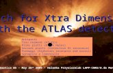 Search for Xtra Dimensions with the ATLAS detector LHCb Exotica WS – May 26 th 2009 - Helenka Przysiezniak LAPP-CNRS/U.de Montreal Antipasti Trou normand