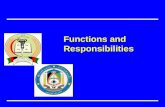 Functions and Responsibilities. Define roles/responsibilities for Food Safety Objectives هدف.