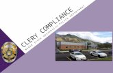 CLERY COMPLIANCE WEBER STATE UNIVERSITY POLICE DEPARTMENT.