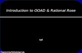 Introduction to OOAD & Rational Rose cyt. 2 Outline RUP OOAD Rational Rose