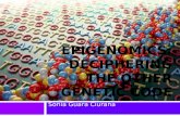 EPIGENOMICS: DECIPHERING THE OTHER GENETIC CODE Sonia Guara Ciurana.