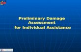 Preliminary Damage Assessment for Individual Assistance.