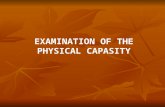 EXAMINATION OF THE PHYSICAL CAPASITY. Graphic determination of physical capacity with the help of test PWC 170 CFC, Wt/min. 170 f-2 f-1 W-1 W-2 PWC-170.
