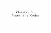 Chapter 1 About the Codes. History Code of Hammurabi, Babylonia, 1700’s BC (structural codes) 1625: first building code in US in New Amsterdam (NY) which.