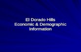 El Dorado Hills Economic & Demographic Information.