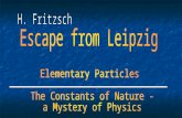Study of physics at the University of Leipzig (1963 – 1968 )