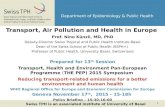 1 Präsentationstitel Transport, Air Pollution and Health in Europe Prof. Nino Künzli, MD, PhD Deputy-Director Swiss Tropical and Public Health Institute.