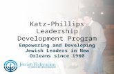 Katz-Phillips Leadership Development Program Empowering and Developing Jewish Leaders in New Orleans since 1960.