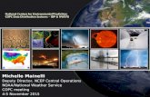 National Centers for Environmental Prediction: COPC Data Distribution Systems – IDP & NWSTG Michelle Mainelli Deputy Director, NCEP Central Operations.