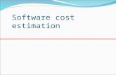 Software cost estimation. Objectives To introduce the fundamentals of software costing and pricing To describe three metrics for software productivity.