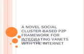 A NOVEL SOCIAL CLUSTER-BASED P2P FRAMEWORK FOR INTEGRATING VANETS WITH THE INTERNET Chien-Chun Hung CMLab, CSIE, NTU, Taiwan.