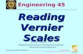 BMayer@ChabotCollege.edu ENGR45_Reading_Vernier_Scale_.ppt 1 Bruce Mayer, PE Engineering 45: Material of Engineering Bruce Mayer, PE Registered Electrical.