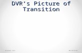 DVR’s Picture of Transition 12/13/2015Footer Text1.