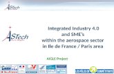 Aigle HAD Diffusion restreinte Integrated Industry 4.0 and SME’s within the aerospace sector in Ile de France / Paris area AIGLE Project 1.