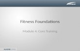 Fitness Foundations Module 4: Core Training. INTRODUCTION TO CORE TRAINING.