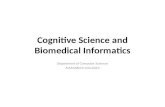 Cognitive Science and Biomedical Informatics Department of Computer Sciences ALMAAREFA COLLEGES.
