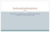 THE RISE OF INDUSTRY AND THE GROWTH OF UNIONS IN THE GILDED AGE Industrialization.