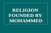 RELIGION FOUNDED BY MOHAMMED. PLACE OF MUSLIM WORSHIP.