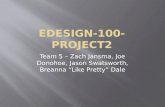 Team 5 – Zach Jansma, Joe Donohoe, Jason Swatsworth, Breanna “Like Pretty” Dale.