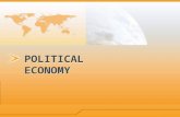 POLITICAL ECONOMY.  Measurement  Gross national income  Purchasing power parity  Human development index  Political economy  Political system: freedom.