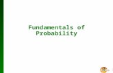 Slide Slide 1 Fundamentals of Probability. Slide Slide 2 A chance experiment is any activity or situation in which there is uncertainty about which of.