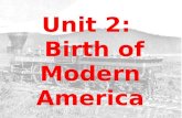 Unit 2: Birth of Modern America. Chapter 3 Industrialization.