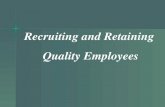 Recruiting and Retaining Quality Employees. Competency-based Hiring