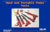 Safety & Health Consultation Hand and Portable Power Tools.