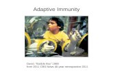 Adaptive Immunity David, “Bubble Boy” 1980 from 2011 CBS News 40-year retrospective 2011.