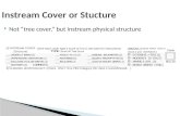 Not “tree cover,” but instream physical structure Instream Cover or Stucture.